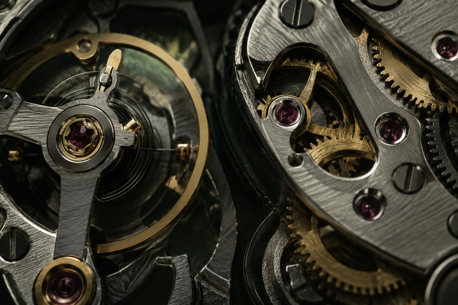 Precision mechanical watch movement